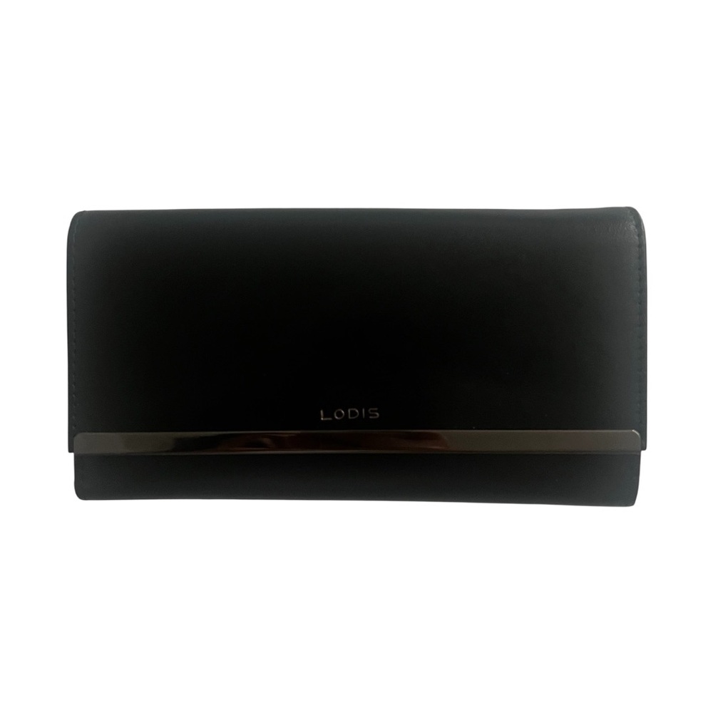 Lodis Black Leather Wallet